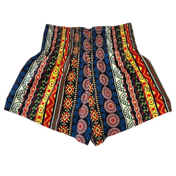 Women's Shein High Waisted Multi-Colored Shorts, Size XS - Picture 2 of 7